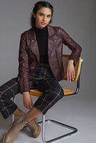 Thumbnail for your product : Blank NYC Faux Leather Moto Jacket Purple
