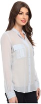 Thumbnail for your product : BCBGMAXAZRIA Anderson Pocket Blouse