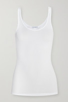 Thumbnail for your product : James Perse The Daily Ribbed Stretch-cotton Tank