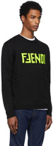 Thumbnail for your product : Fendi Black F Sweater