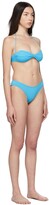 Thumbnail for your product : TheOpen Product Blue Twisted Three-Piece Bikini Set