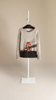 Thumbnail for your product : Burberry New York Landmark Cashmere Sweater