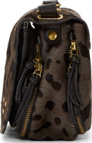 Thumbnail for your product : Jerome Dreyfuss Gray Calf Hair Bobi Shoulder Bag