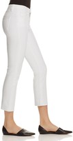 Thumbnail for your product : Paige Jacqueline Straight Crop Jeans in Optic White
