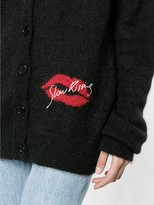 Thumbnail for your product : Saint Laurent Oversize Mohair-blend cardigan