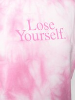 Thumbnail for your product : Paco Rabanne Slogan Tie-Dye Hoodie