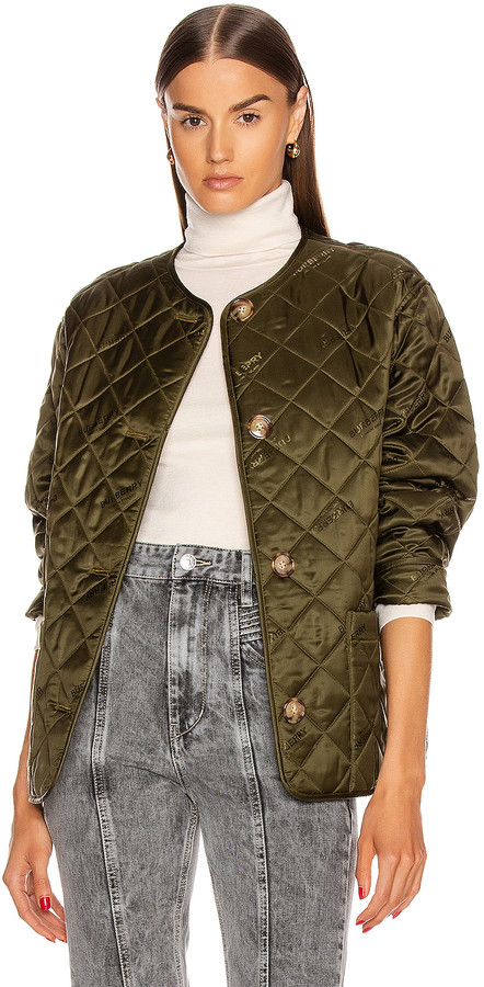 burberry olive jacket