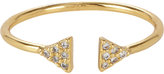 Thumbnail for your product : Gorjana Triangle Shimmer Cuff Ring