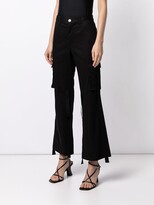 Thumbnail for your product : Dion Lee Cargo Kick-Flare Trousers