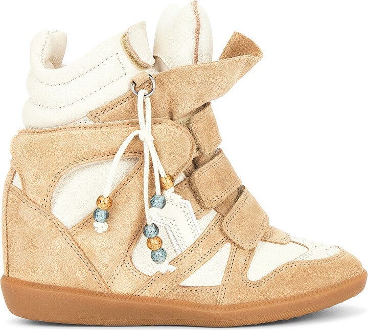 Isabel Marant Bekett Sneaker in Beige