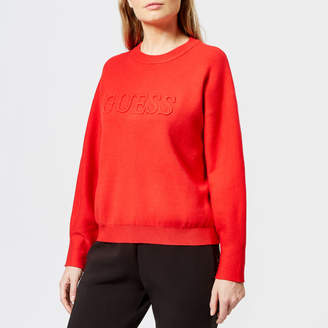 GUESS Women's Long Sleeve Audrey Sweatshirt