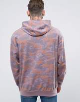 Thumbnail for your product : Majestic Oversized Yankees Hoodie In Camo Exclusive to ASOS