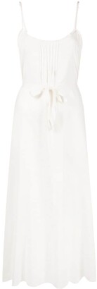 Kristensen Du Nord Pleated-Detail Slip Dress