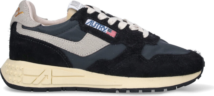 AUTRY Minimalistic Design Black Sneakers With Sturdy Sole