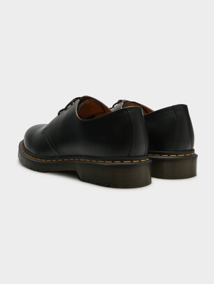 Dr. Martens Unisex 1461 Oxford Shoes in Smooth Black Noir Leather