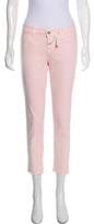 Thumbnail for your product : J Brand Pretty Pink Mid-Rise Cropped Jeans Pink Pretty Pink Mid-Rise Cropped Jeans
