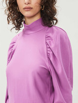 Thumbnail for your product : Gestuz Rifa high-neck stretch-jersey top