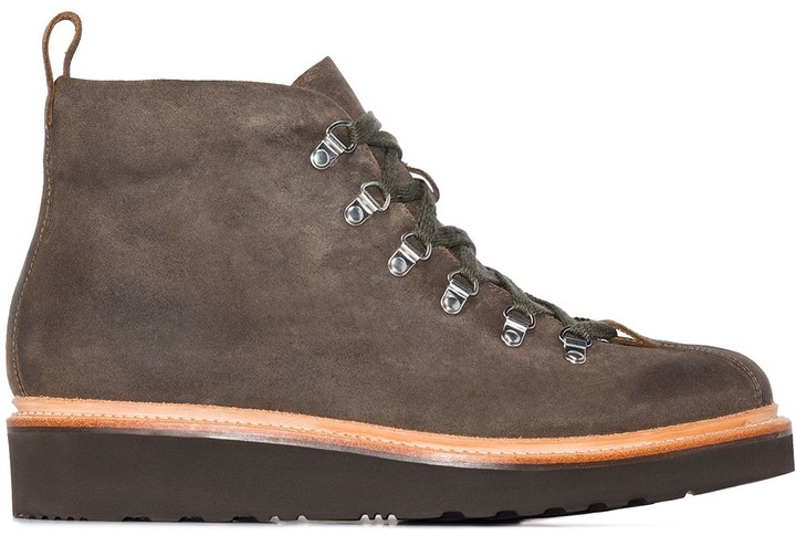 grenson fur lined boots