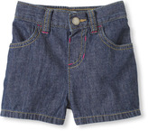 Thumbnail for your product : Children's Place Denim woven shorts