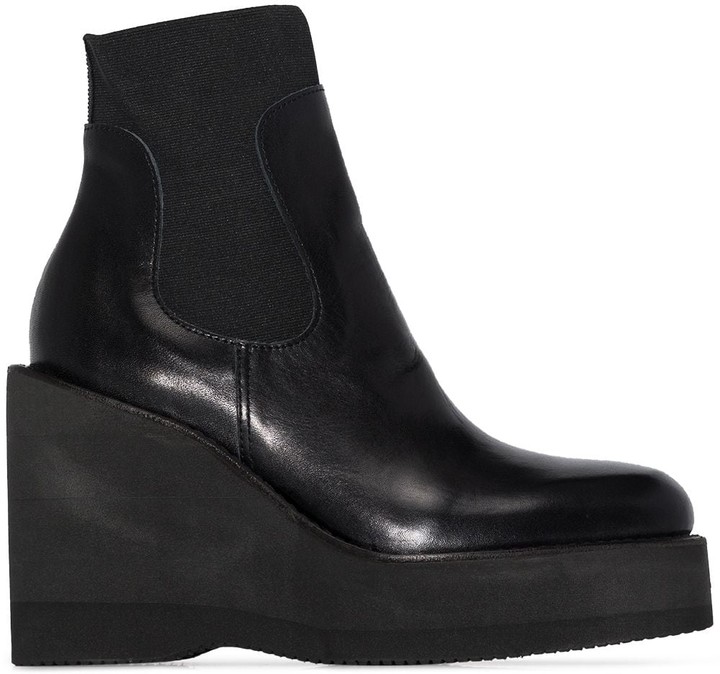 Sacai wedge boots Clearance