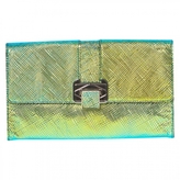 Thumbnail for your product : Rebecca Minkoff Metallic Leather Clutch bag