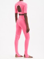Thumbnail for your product : adidas by Stella McCartney Truestrength Recycled-fibre Blend Leggings - Pink