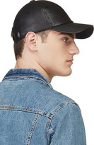 Thumbnail for your product : Diesel Black Goatskin Clalit Hat