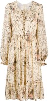 Thumbnail for your product : Etro Floral-Print Flared Dress