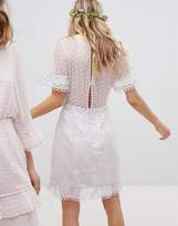 Thumbnail for your product : Stevie May Exclusive Spot Tulle With Embroidery Mini Dress