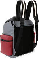 Thumbnail for your product : Bally Men's Embossed Multicolor Leather Backpack