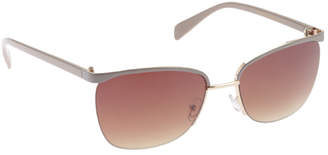 UNIONBAY Women's U535 Cat Eye Sunglasses - Gold/Taupe/Brown Gradient Sunglasses