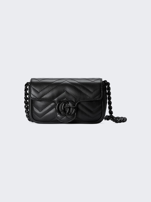 Gucci GG Marmont Leather Super Mini Bag | Camelia | Os | The Webster