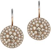 Thumbnail for your product : Fossil Pave Rose Gold Earrings with Glass Crystal Stones