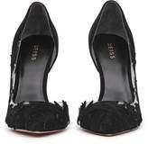 Thumbnail for your product : Reiss Tiber Laser-Cut Suede Shoes
