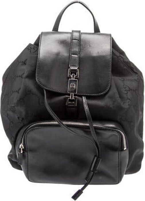 Gucci Mini 871765 Black Nylon Backpack, Gucci