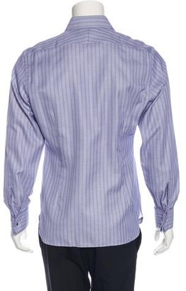 Tom Ford Patterned Button-Up Shirt