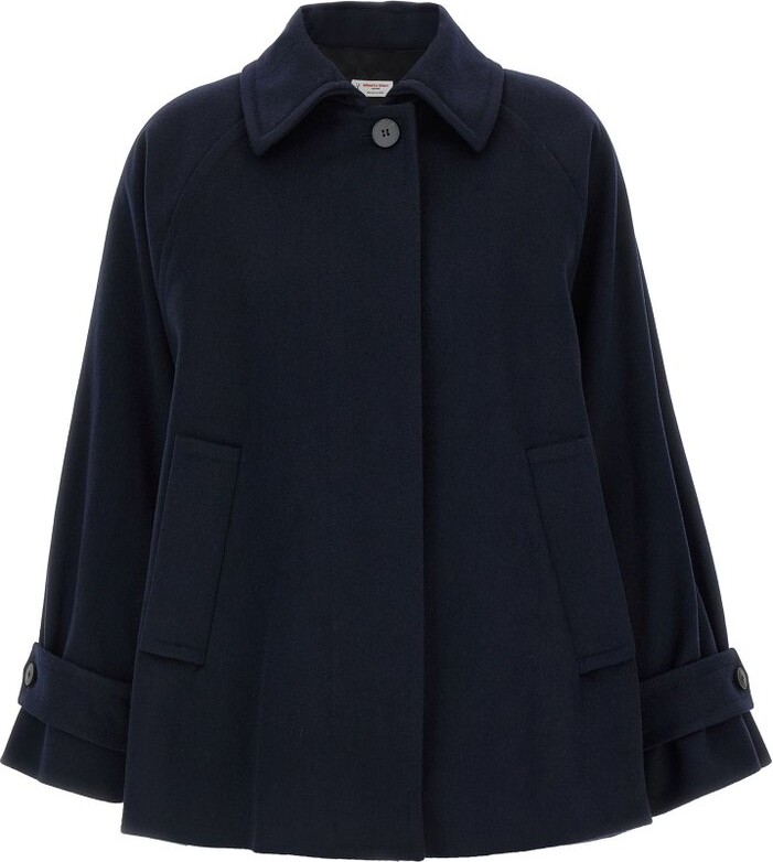 Alberto Biani Oversized Caban Coat