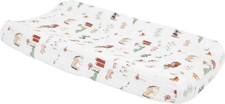 Little Unicorn Cotton Muslin Changing Pad Cover