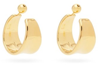 Sophie Buhai Wave Large 18kt Gold-vermeil Hoop Earrings - Gold