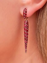Thumbnail for your product : Boghossian 18kt rose gold Merveilles Icicle ruby medium earrings