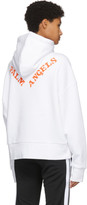 Thumbnail for your product : Palm Angels White Hidden Woman Hoodie
