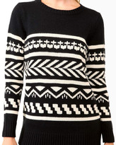 Thumbnail for your product : Forever 21 Longline Geo Pattern Sweater