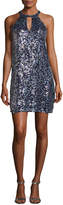 Thumbnail for your product : Parker Sansa Sleeveless Sequined Shift Dress, Blue