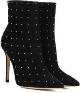 Thumbnail for your product : Gianvito Rossi Tyle suede ankle boots