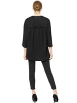Thumbnail for your product : RED Valentino Stretch Piqué Neoprene 60s Style Coat