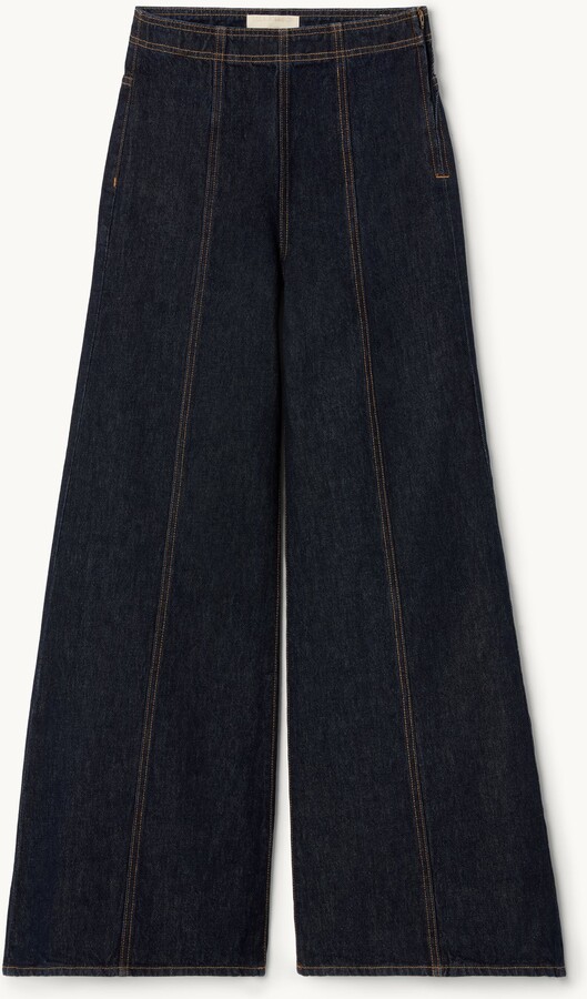 Ulla Johnson The Bianca Wide-leg Jean Tigris 26
