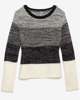 Thumbnail for your product : Shae Exclusive Marled Sweater: Black/white