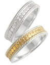 Thumbnail for your product : Anna Beck Two-Tone Stacking Rings