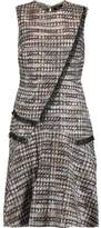 Thumbnail for your product : Raoul Ellery Draped Metallic Tweed Mini Dress