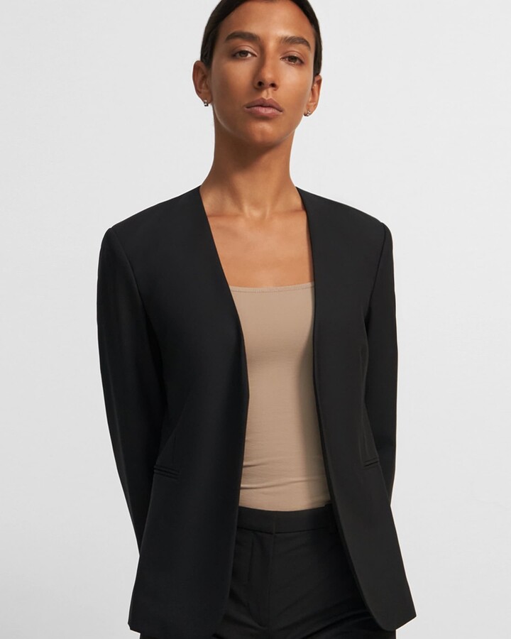 theory good wool blazer